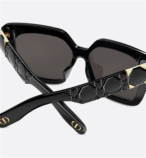 Lady 95.22 S2F Black Square Sunglasses 